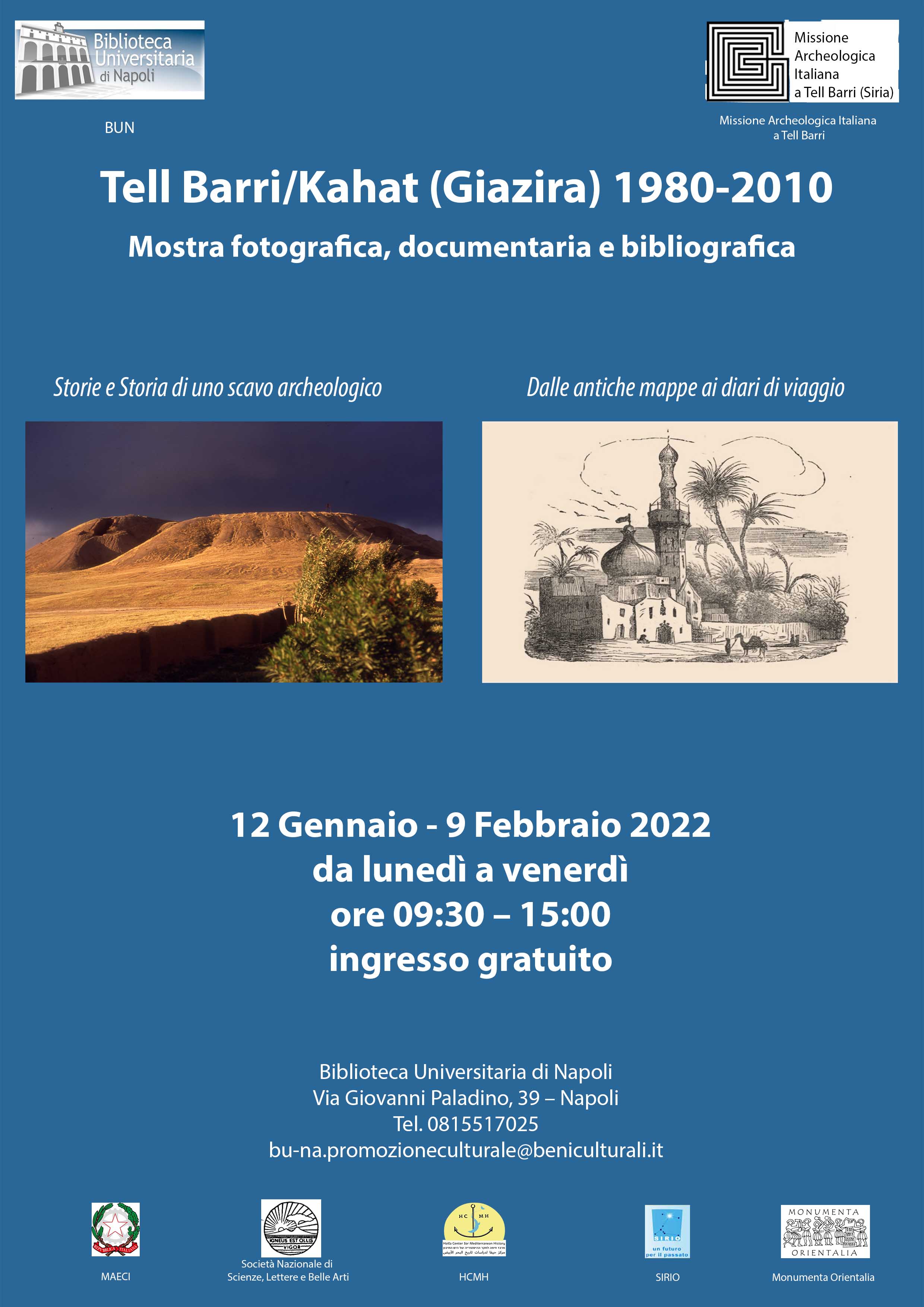 Tell Barri/Kahat (Giazira) 1980-2010.  Storia e Storie di uno scavo archeologico - Dalle antiche mappe ai diari di viaggio